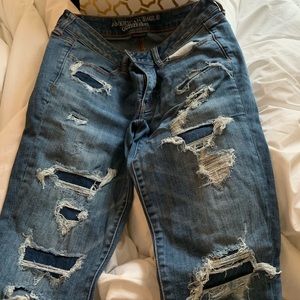 American Eagle jeans, worn once.